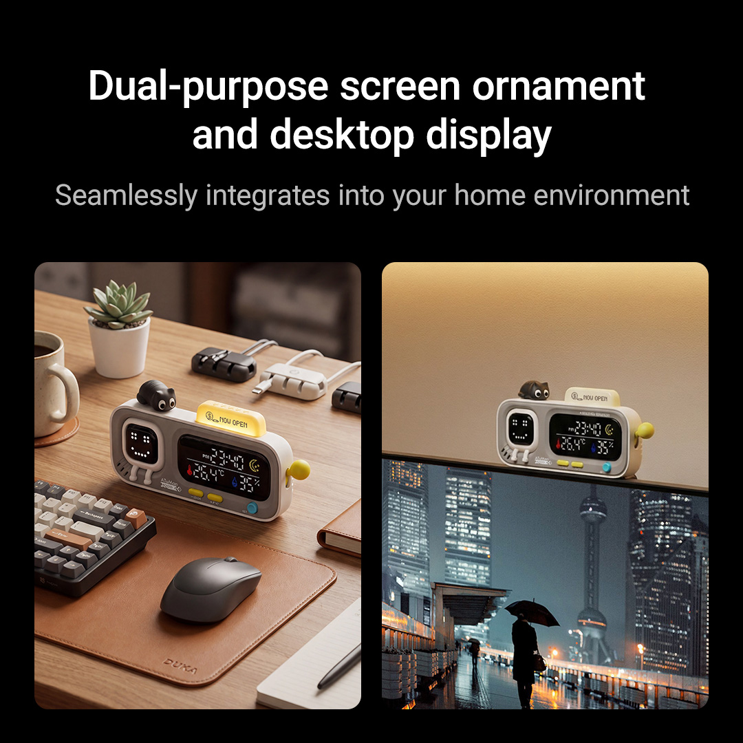 DUKA MOODA Smart Desktop Tempe - огляд і ціна Thermometer Digital