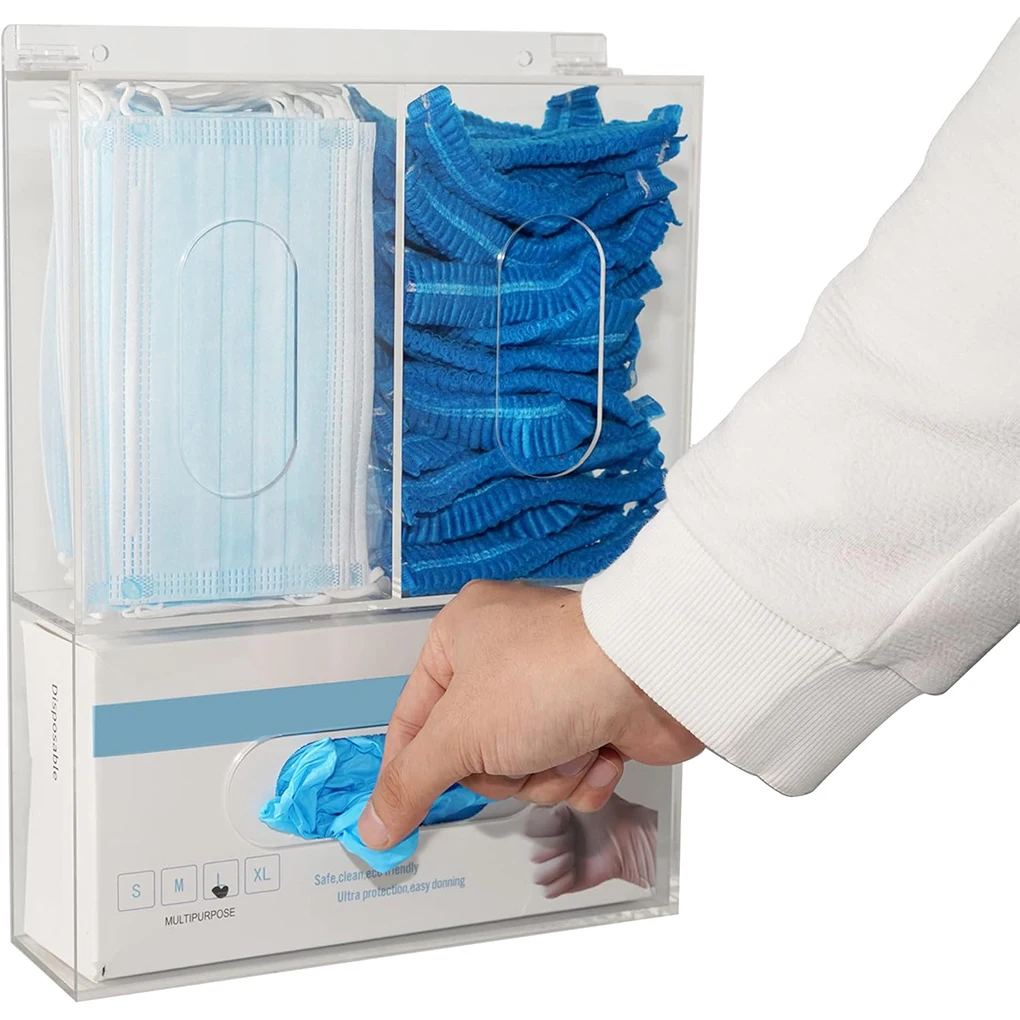 3 Grids Acrylic Glove Holder T - огляд і ціна Medical Gloves