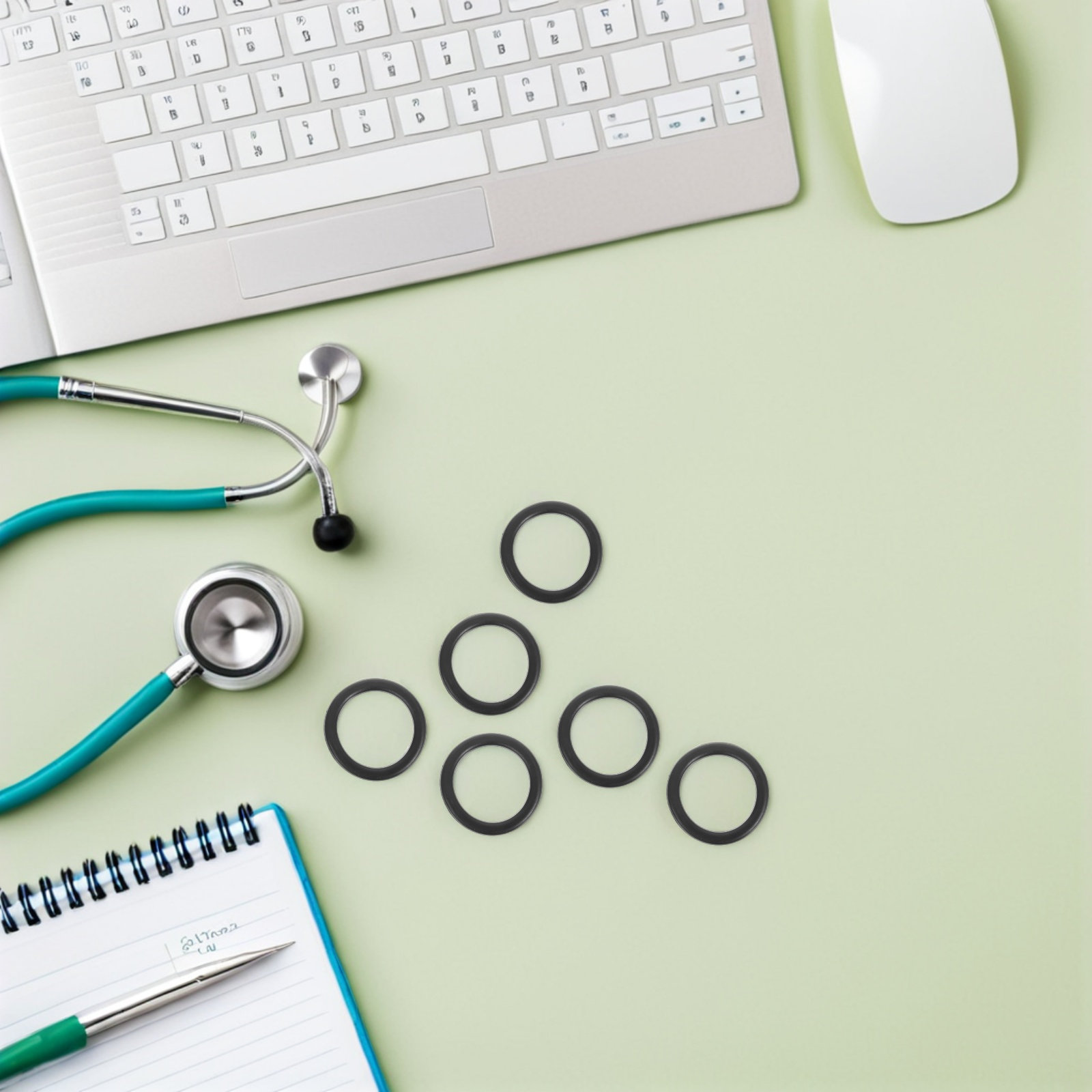 10Pcs Stethoscope Diaphragm Co - огляд і ціна Stethoscope