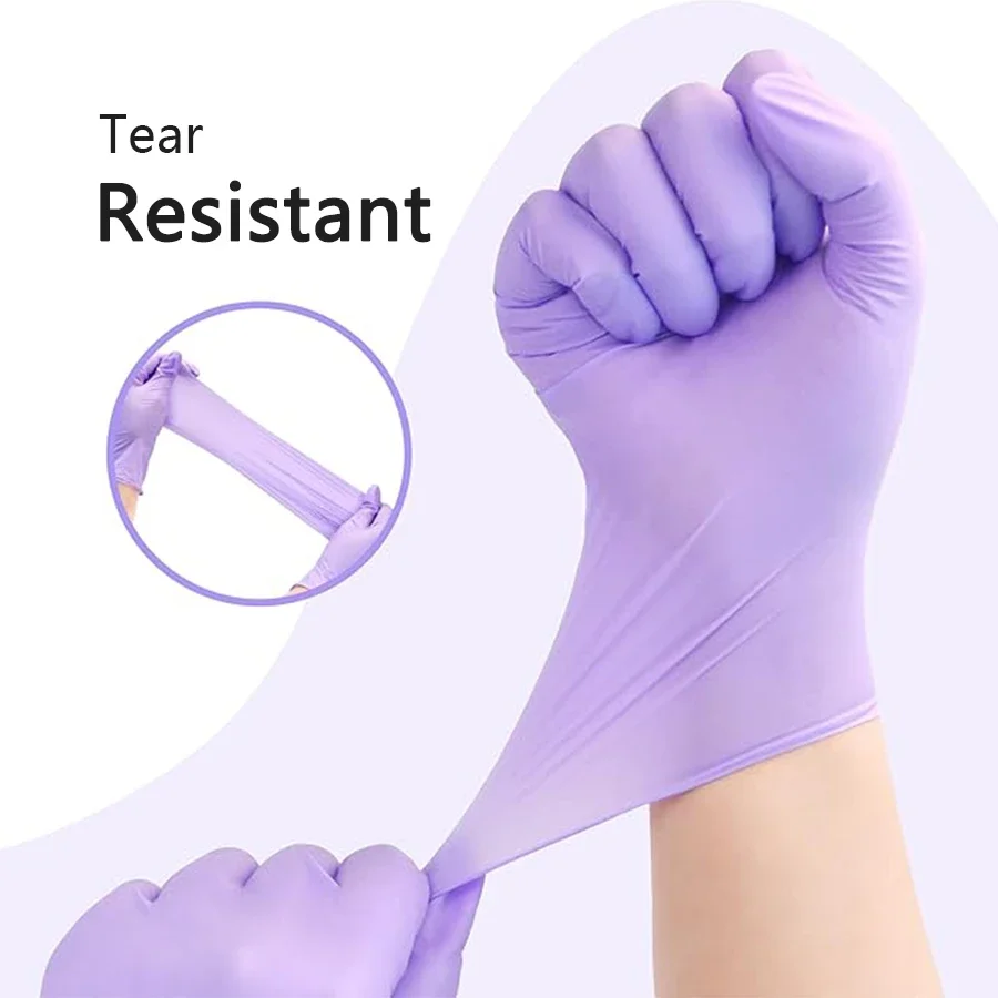 10-100pcs Disposable Purple Ni - огляд і ціна Medical Gloves
