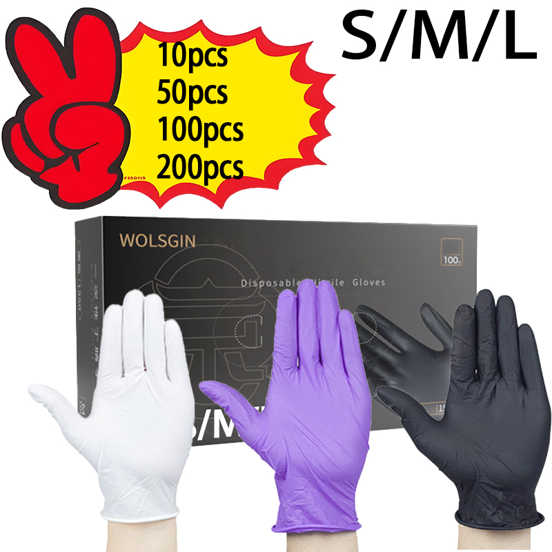 10/50/100/200pcs disposable ni - огляд і ціна Medical Gloves