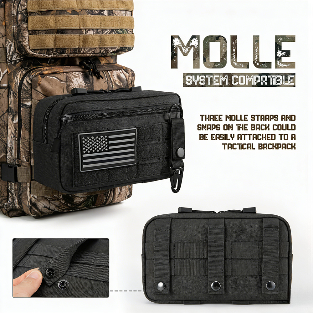 Tactical Molle EDC Pouch Outdo - огляд і ціна First Aid Kit