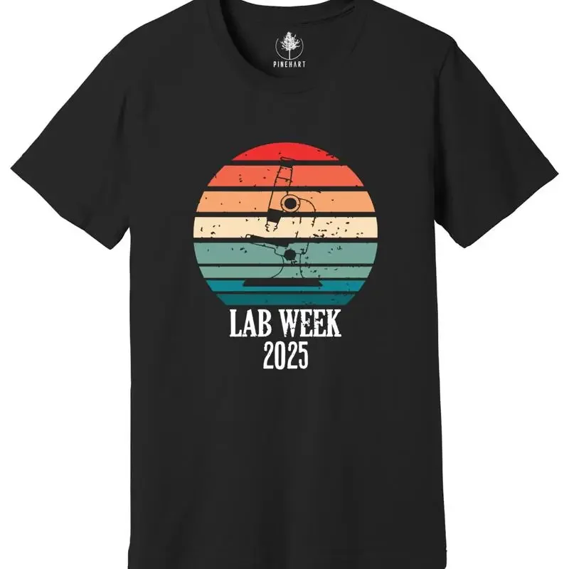 Retro Lab Week 2025 Tshirt, Me - огляд і ціна Medical Lab Week 2025