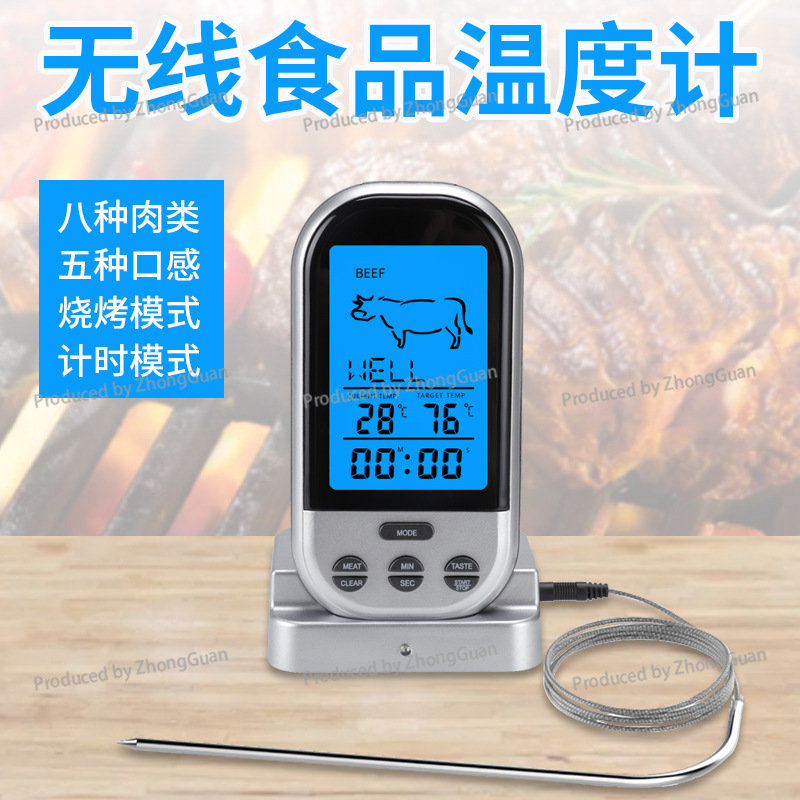 Wireless Bbq Timer Thermometer - огляд і ціна Thermometer Digital