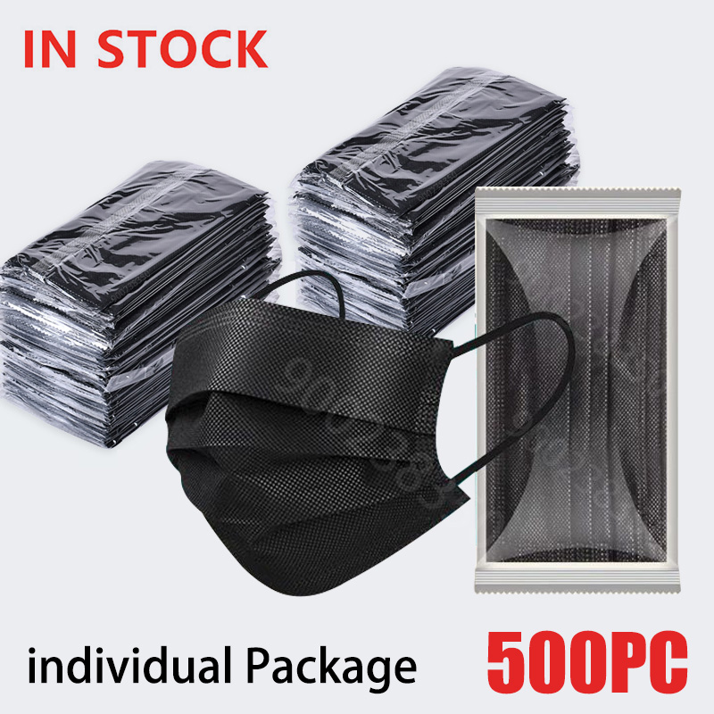 50-500pcs Black Disposable Cer - огляд і ціна Surgical Mask